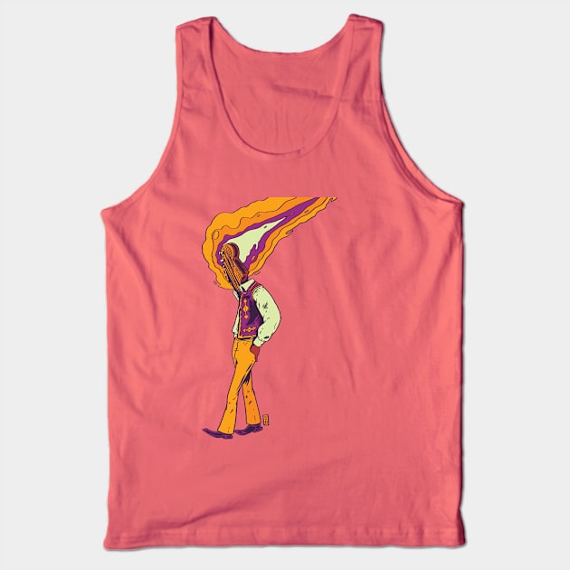 The Guitar God Tank Top by Thomcat23